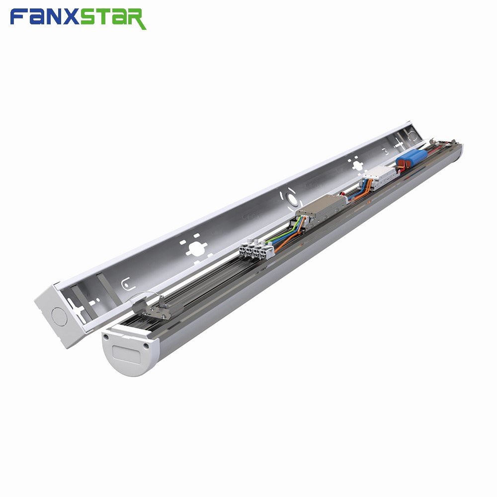 2 Feet Led Batten Light With Motion Sensor 20w Linear Led Light 600mm Microwave Sensor Ceiling Led