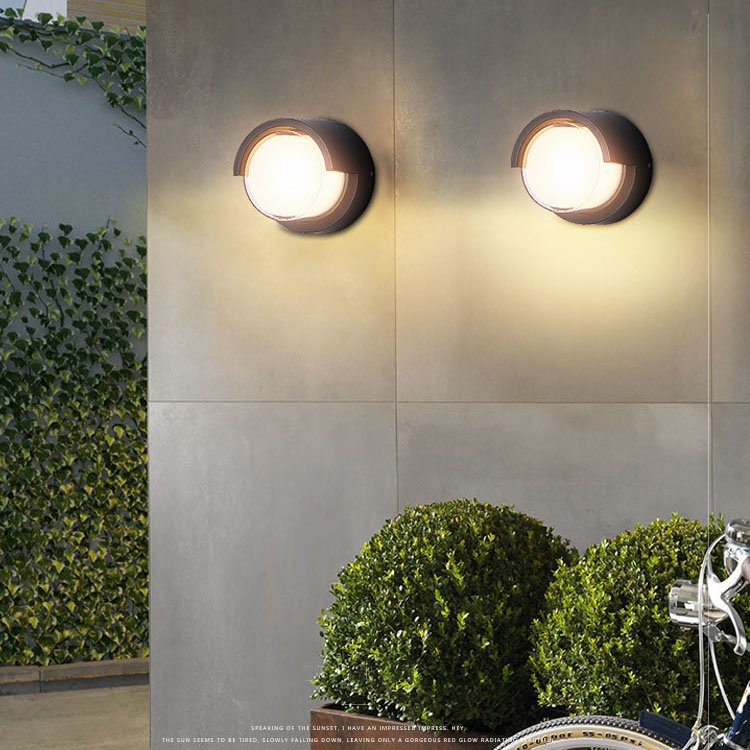 Outdoor waterproof courtyard lights, corridor exterior wall lights, garden villa doors, ceiling mounted wall lights
