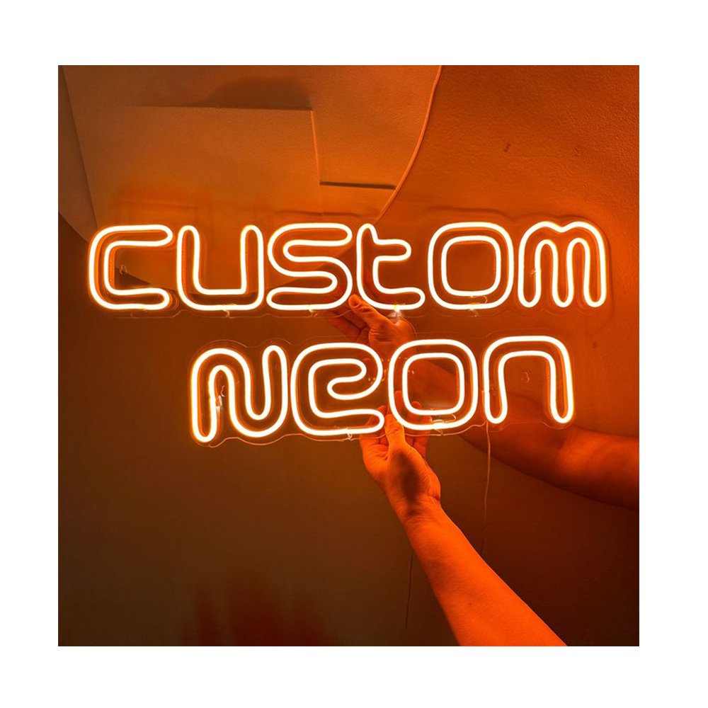Winbo Letters Neon Sign Custom Art Night Light neon signs wall decorations for living room