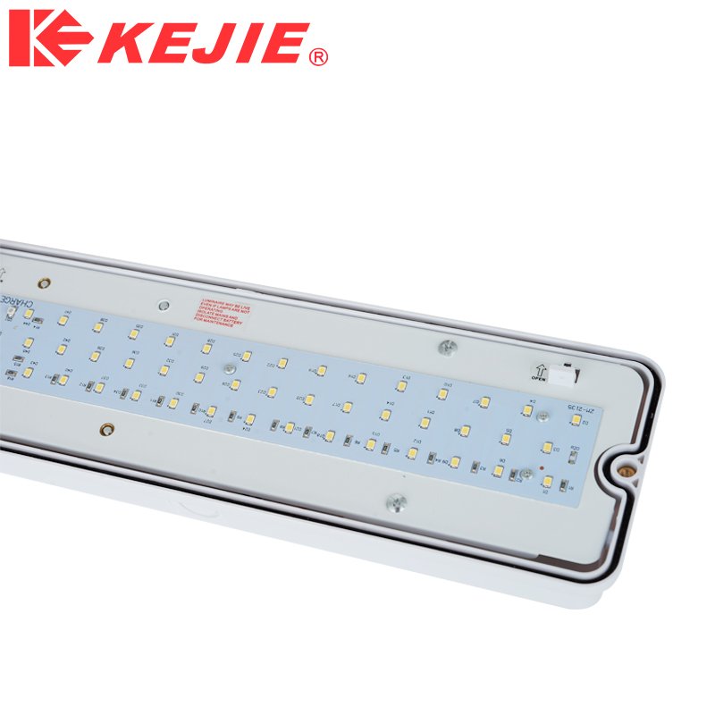 Kejie Maintained 3H Battery Backup Waterproof Led Bulkhead Emergency Light With TUV CE