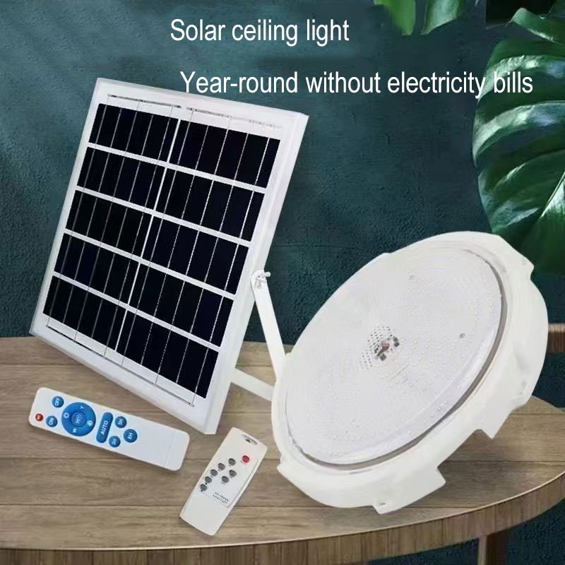 High quality energy saving waterproof long lifespan bright 100w ceiling light solar power