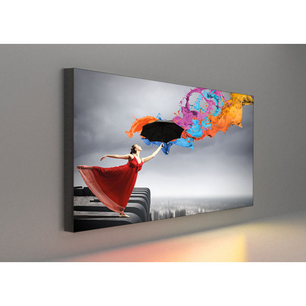 Fabric light box any size wall-mounted ceiling hang outdoor or indoor fabric light box