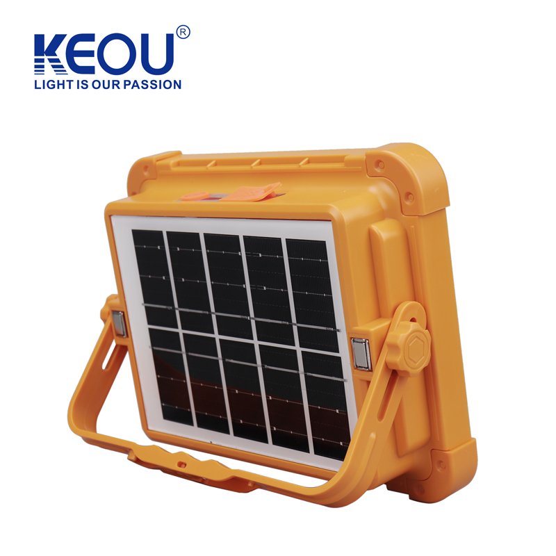 Keou Energy-Saving 60W 100W 200W Solar Lights Camping Lamp Portable Lights