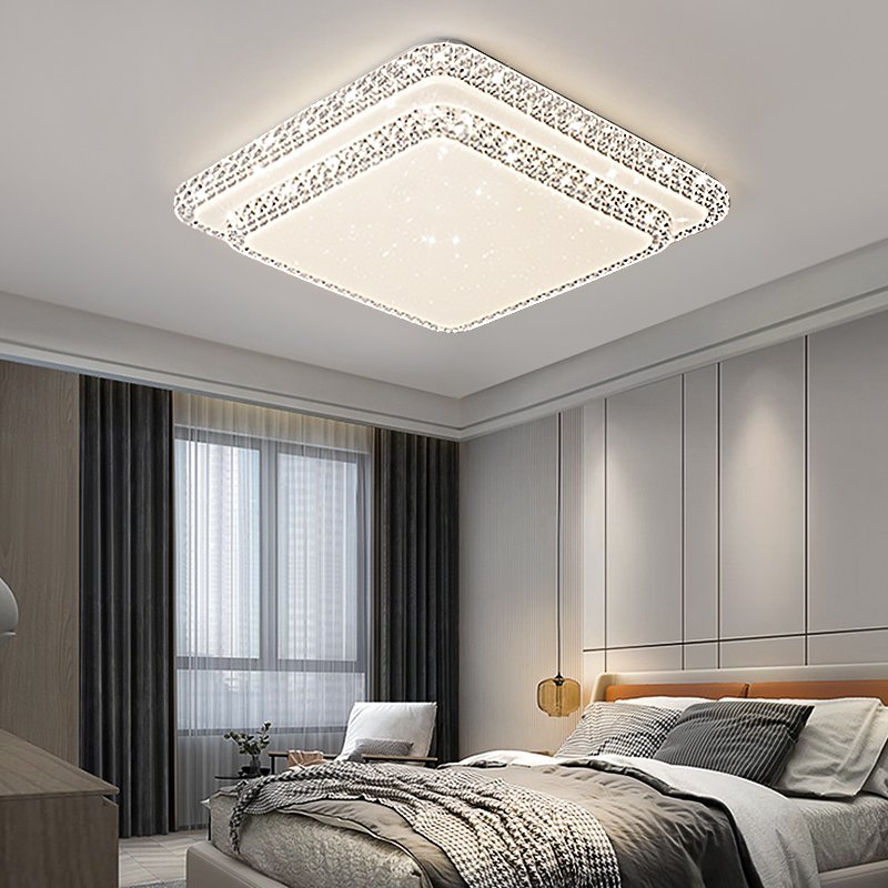 Living Room Main Light New Lamps And Lanterns Modern Minimalist Atmospheric Large Ceiling Lamp Plastic Housing LED Ceiling light