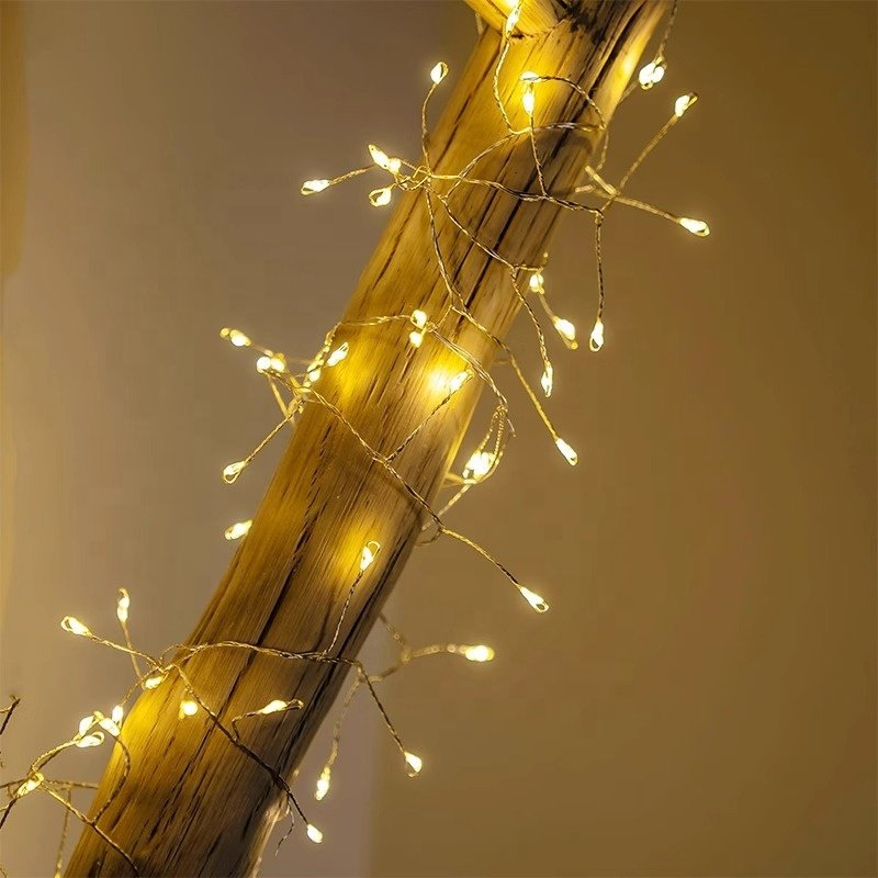 Halloween Party Fairy lights led Firecracker string lights Remote control Bedroom bar outdoor waterproof Halloween decorations