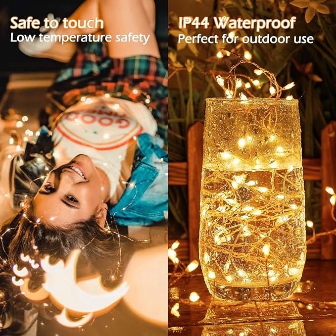 Halloween Party Fairy lights led Firecracker string lights Remote control Bedroom bar outdoor waterproof Halloween decorations