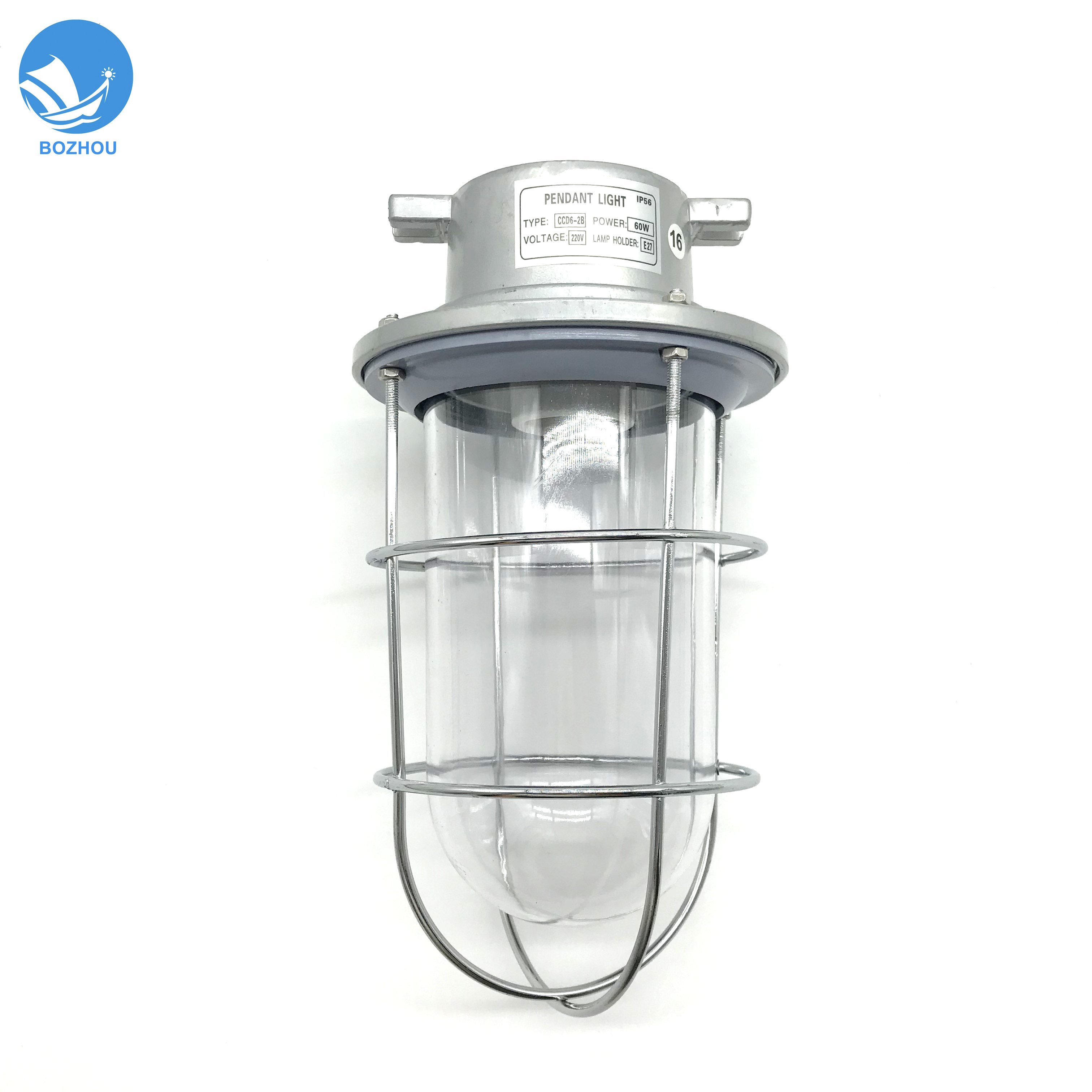 CCD6-2B 220V 60W Great Aluminum Marine Incandescent Pendant Light Outdoor Ceiling Light