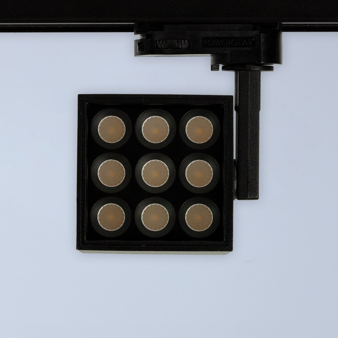 Roma Square Track 12W Smd Led for Office, Home, Warehouse, Bench, Shelf, Workshop, Store Ceiling Lighting
