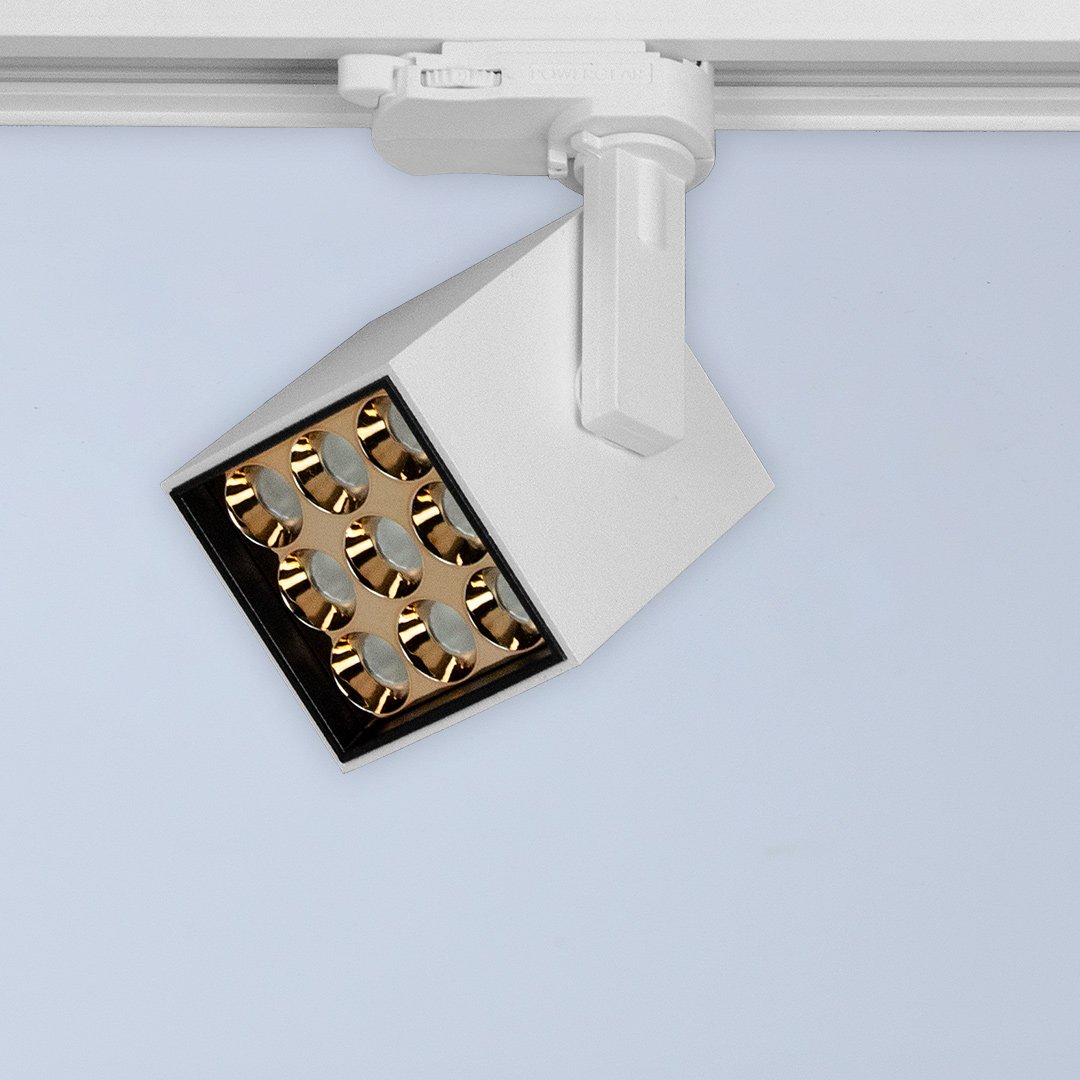 Roma Square Track 12W Smd Led for Office, Home, Warehouse, Bench, Shelf, Workshop, Store Ceiling Lighting