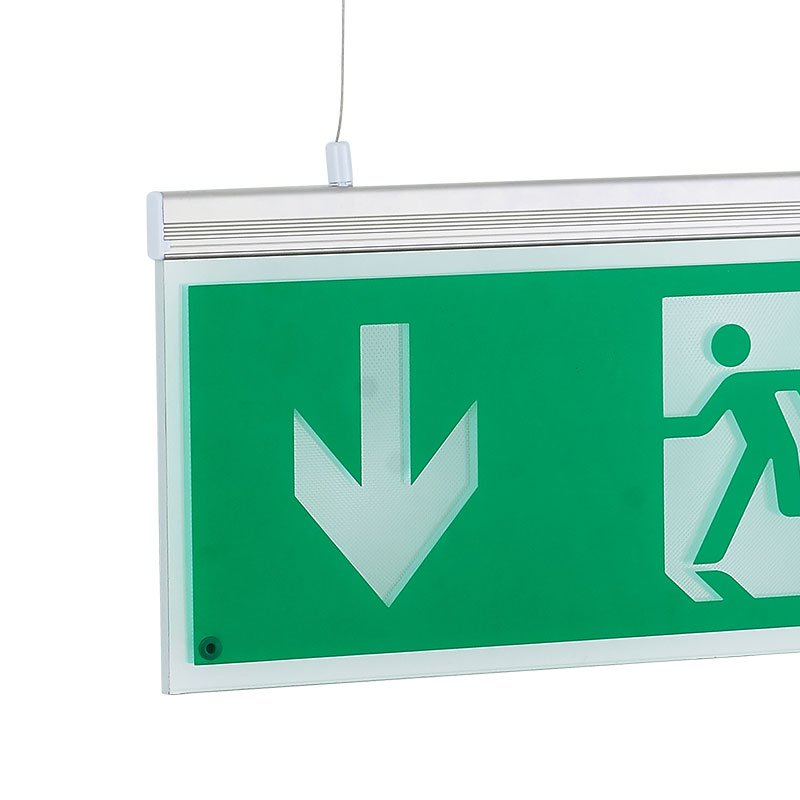 Kejie Popular Fire Escape Chain Led Emergency Indicator Light Exit Sign