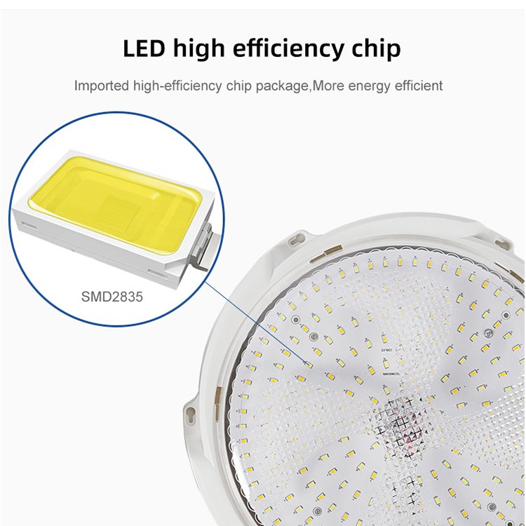 Easy Installation Indoor Surface Down Emergency Outdoor Led Solar Ceiling Light For Day And Night
