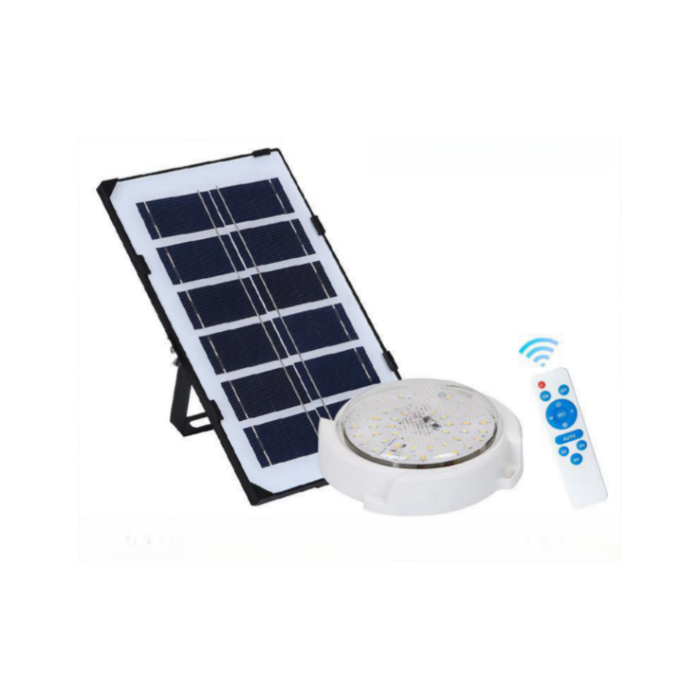 Outdoor Round Ceiling Light Corridor Home Indoor Induction Solar Ceiling Light Courtyard Garage Aisle Light