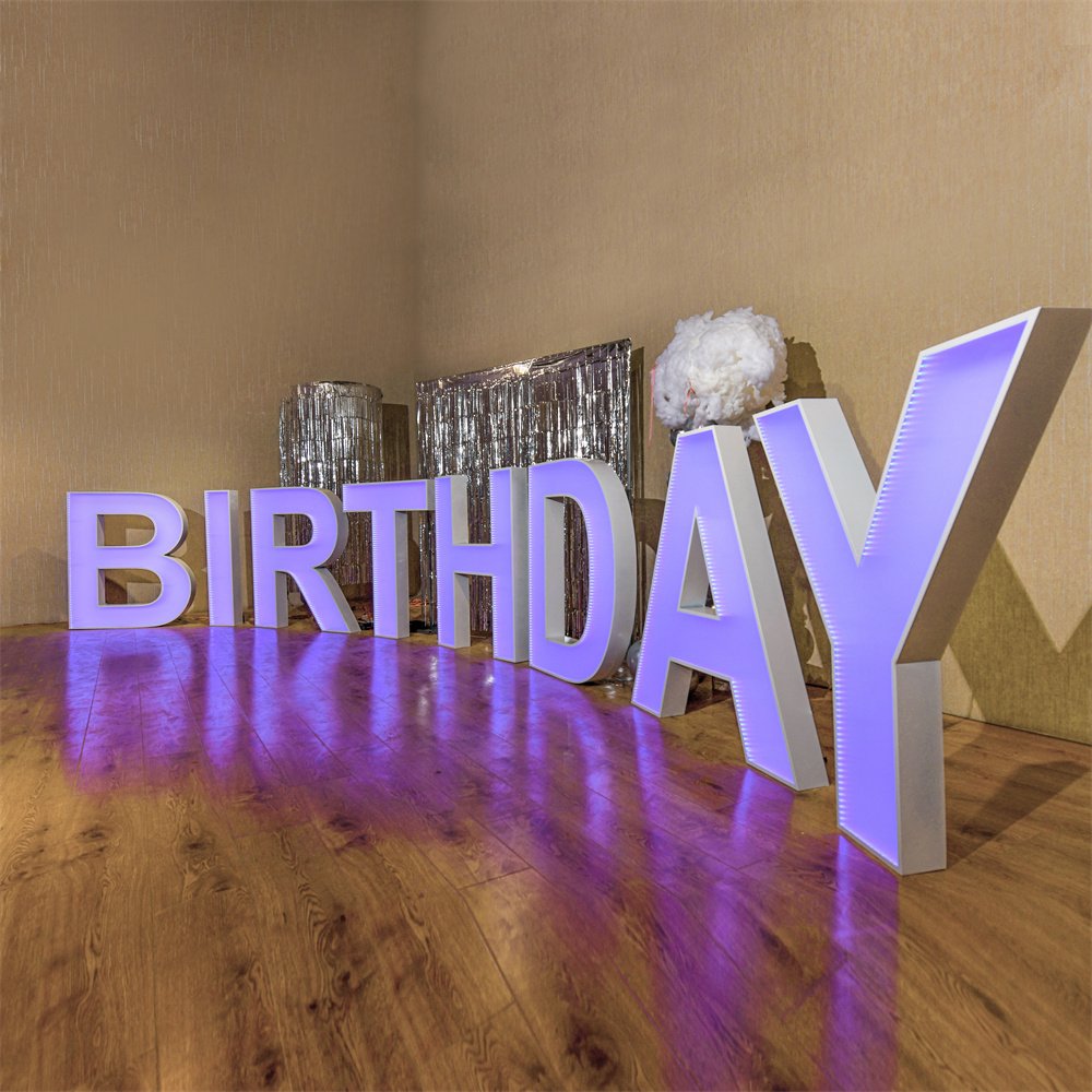 Reliable Quality Logo Neon Led Sign Lettering Ceiling Light