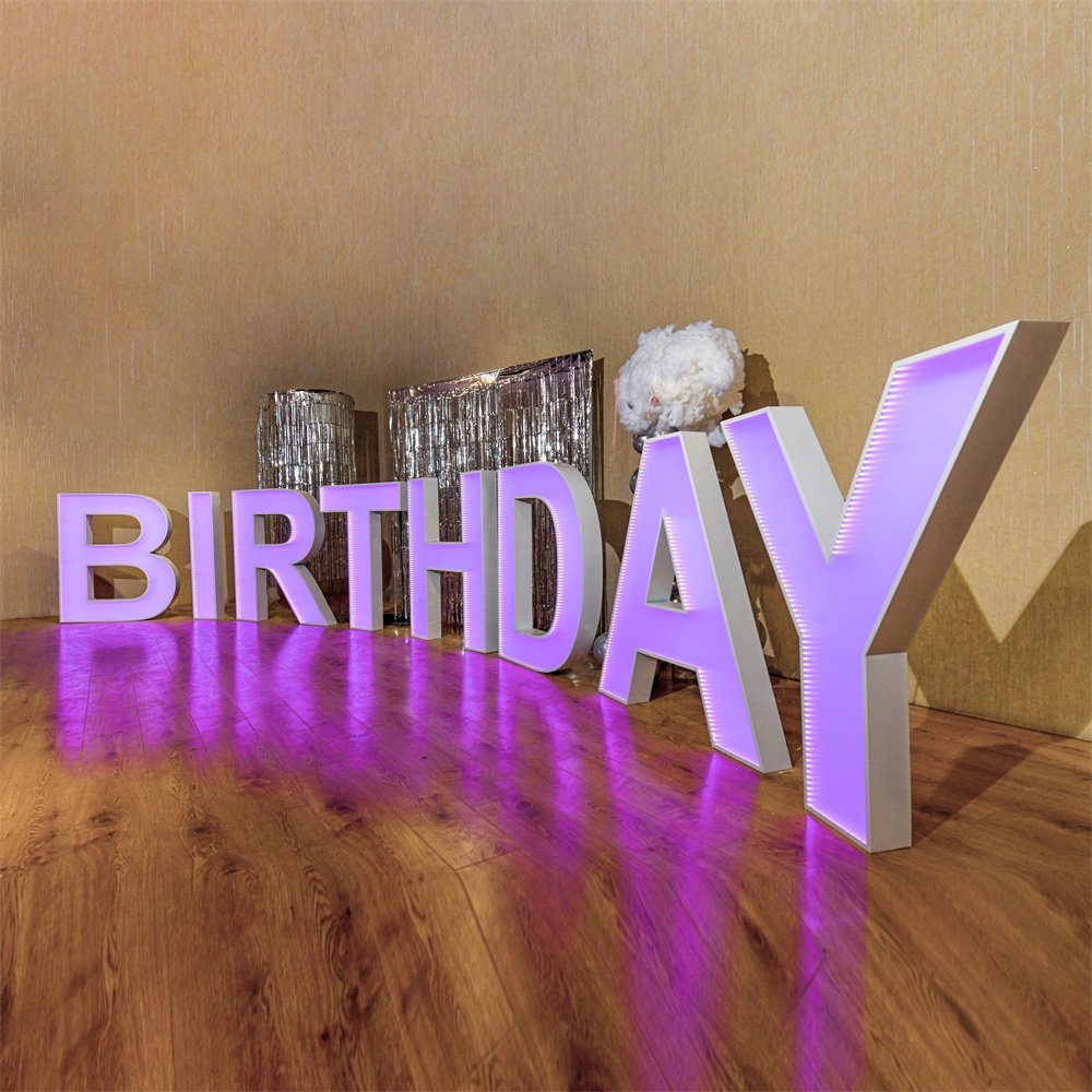 Reliable Quality Logo Neon Led Sign Lettering Ceiling Light