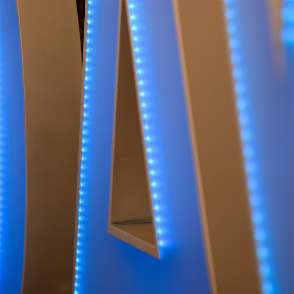 Reliable Quality Logo Neon Led Sign Lettering Ceiling Light