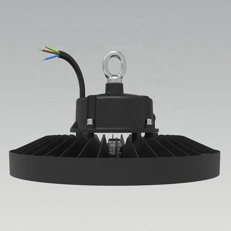 high bay light low bay lamps UFO High Bay Light 200w 150W 100w aluminum black color Highbay Warehouse logistic led Lighting