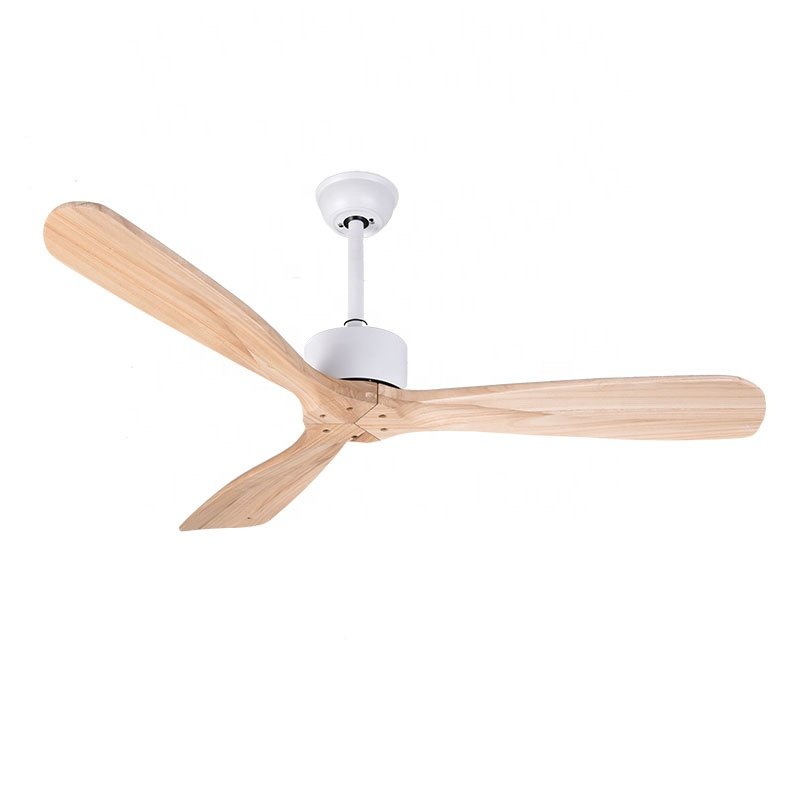 Wood Blades Energy Saving Bldc Ceiling Fans Factory 3 Solid Electric Foldable Ceiling Fan with Light Remote Control 2 Years 35W