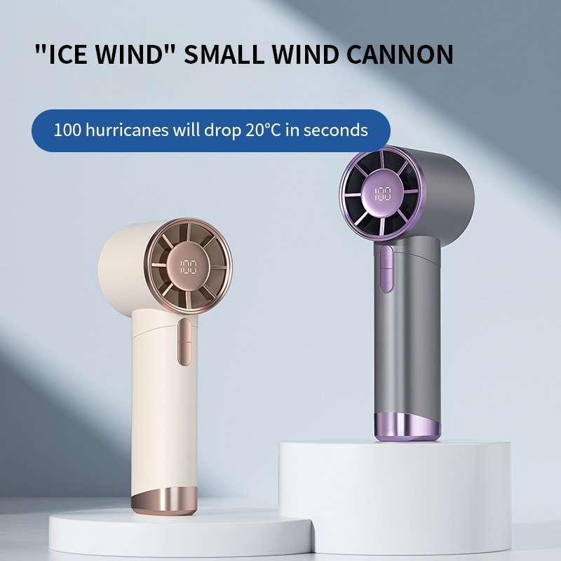 Portable LED Ceiling Fan Turbo Speed Custom Fans Car Garage Use Three-Wind English Cooling Fan Rechargeable Battery Outdoor