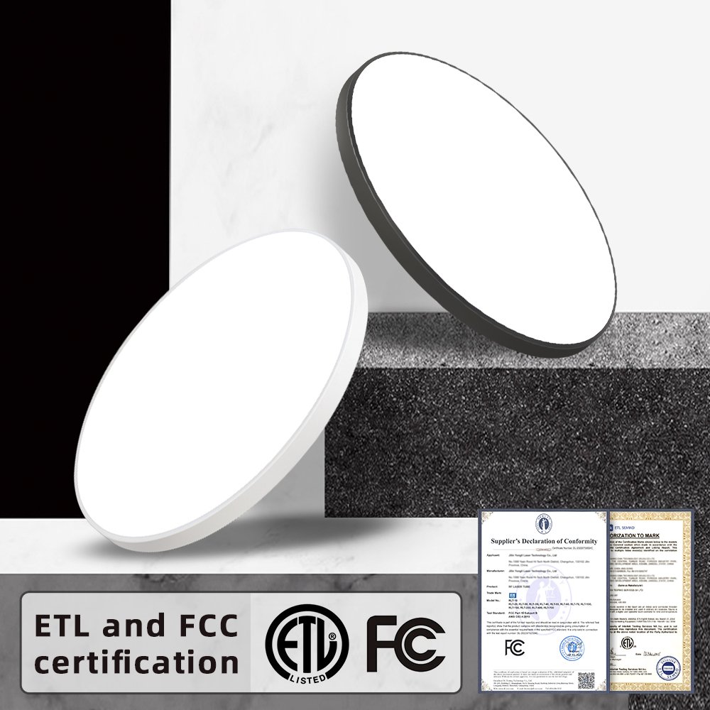 CE 50x50 LED Light with Motion Sensor Smart Radar Sensor LED Ceiling Light for Outdoor Use