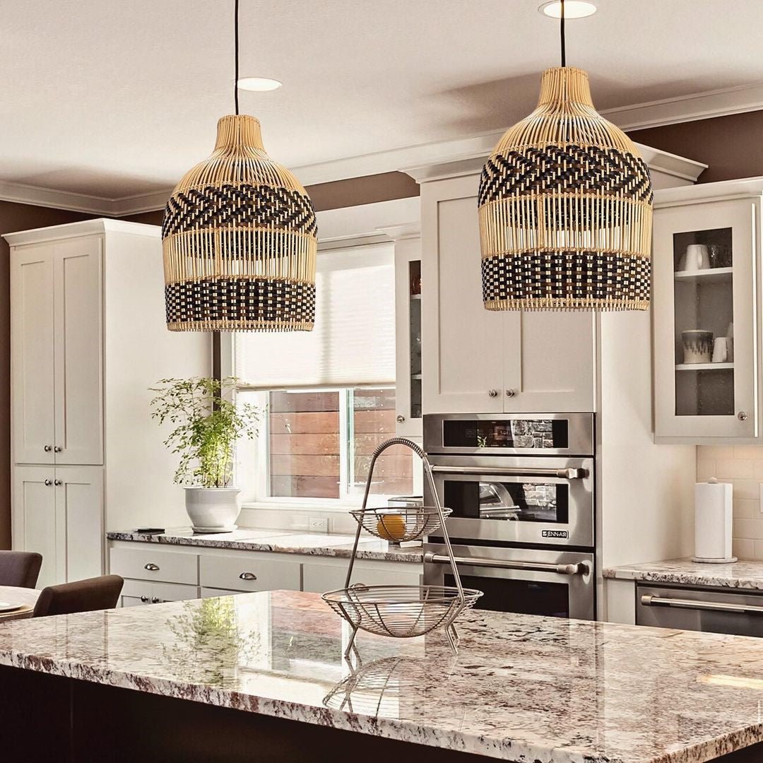 Lamps Shades Covers Pendant Lights for Decoration Handmade Rattan Lampshade Woven Wicker Bamboo Living Room Natural Home Paper