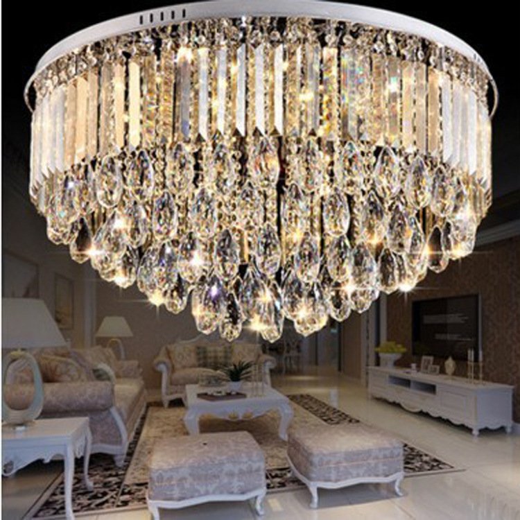 cheap wholesale Custom modern hotel cristal chandelier clear led ceiling light philippines crystal chandelier