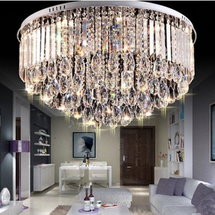 cheap wholesale Custom modern hotel cristal chandelier clear led ceiling light philippines crystal chandelier