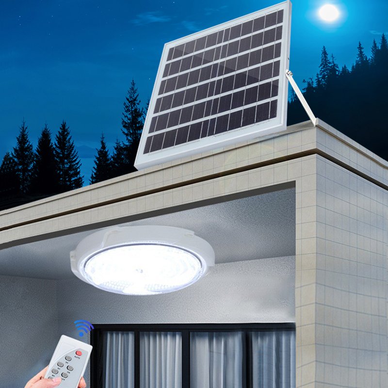 Indoor Solar Ceiling Light Outdoor Courtyard Waterproof Led Ceiling Light Solar Light Lamp For Indoor Aluminum Case