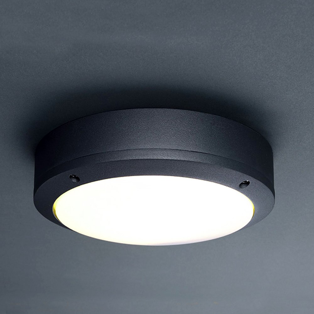 Modern nordic Outdoor waterproof Aluminum die cast Round lamp Led Ceiling Light for Balcony Bathroom