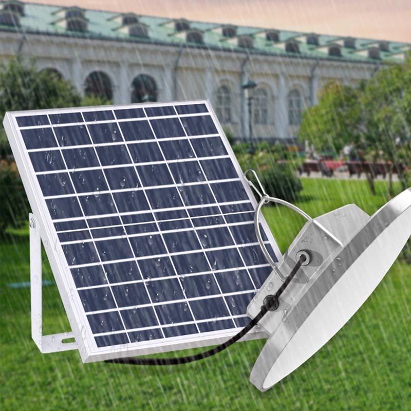 Hooree Factory Solar Panel Wall Lighting Outdoor Light Fixture 4.5W 90 LED Garden Outside Lantern Top Lamp 80 ABS IP65 -25 - 50