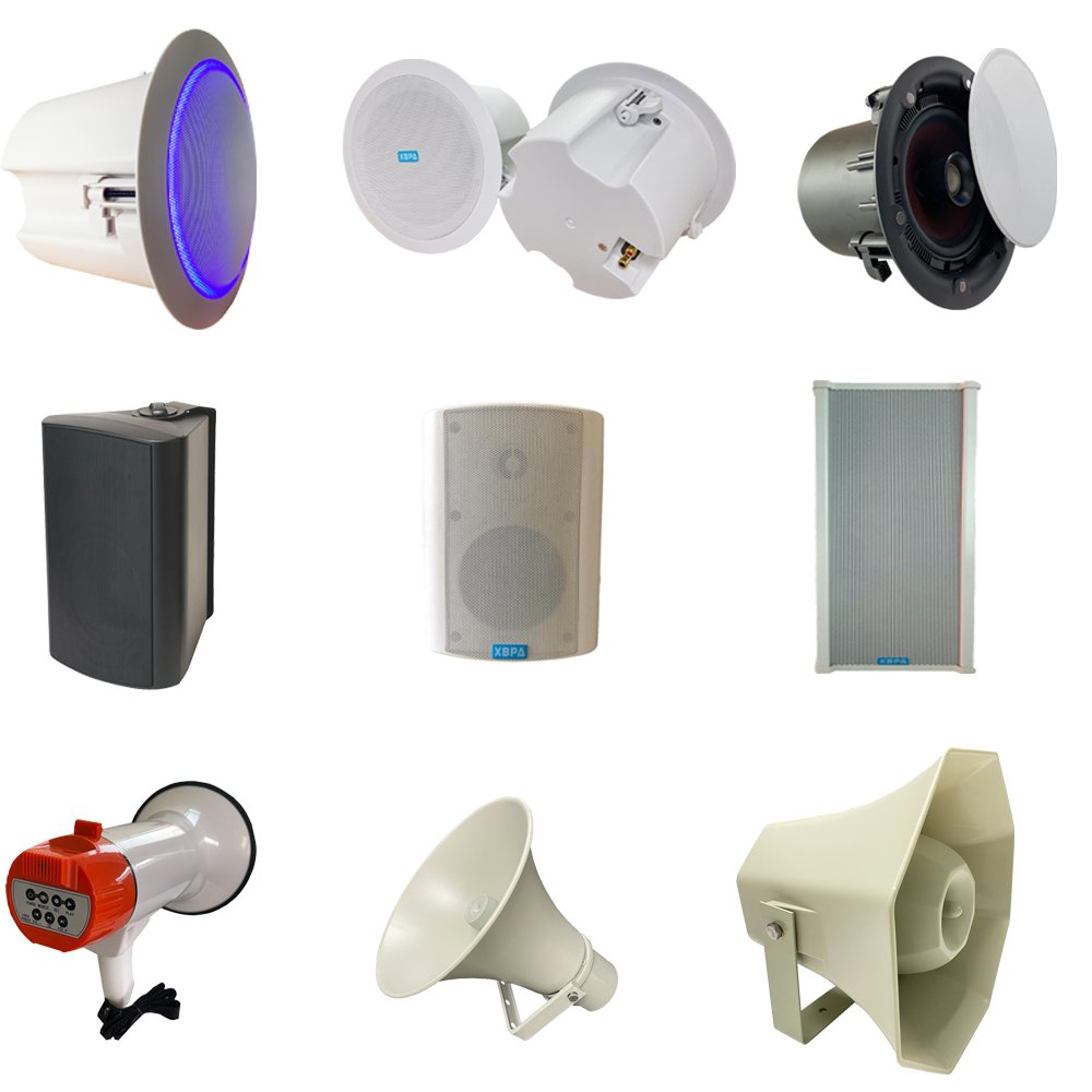 PA speaker system POE indoor and outdoor speakers support POE++60w ceiling wall-mounted column waterproof horn speaker