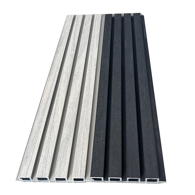wood plastic composite wall cladding Decorative charcoal board Outdoor exterior wpc wall panel Co Extrusion Great Wall Ceiling