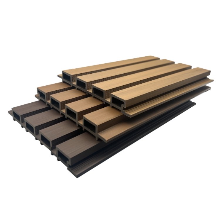 wood plastic composite wall cladding Decorative charcoal board Outdoor exterior wpc wall panel Co Extrusion Great Wall Ceiling