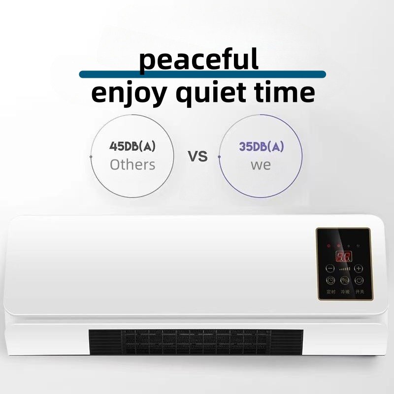 YD0582 wall mounted wide voltage temperature show 2000w ningbo fan heater high pressure air heater fast heating air duct heater