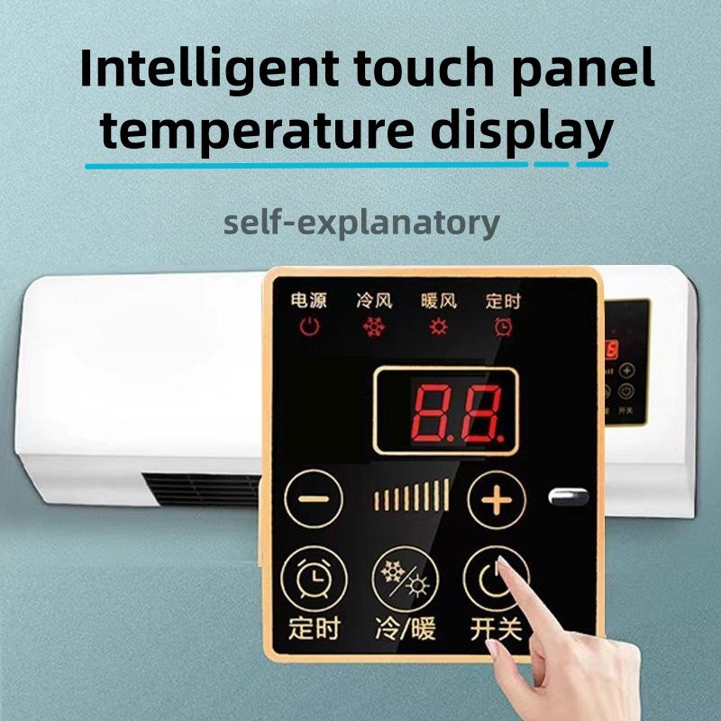 YD0582 wall mounted wide voltage temperature show 2000w ningbo fan heater high pressure air heater fast heating air duct heater