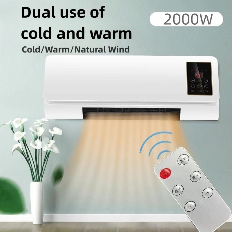 YD0582 wall mounted wide voltage temperature show 2000w ningbo fan heater high pressure air heater fast heating air duct heater