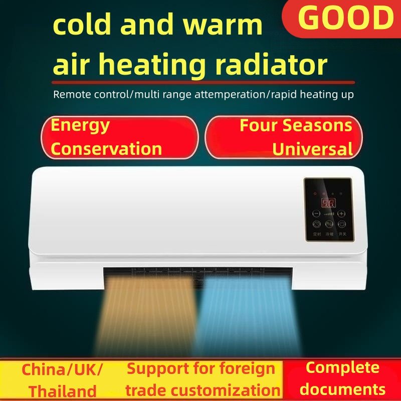 YD0582 wall mounted wide voltage temperature show 2000w ningbo fan heater high pressure air heater fast heating air duct heater