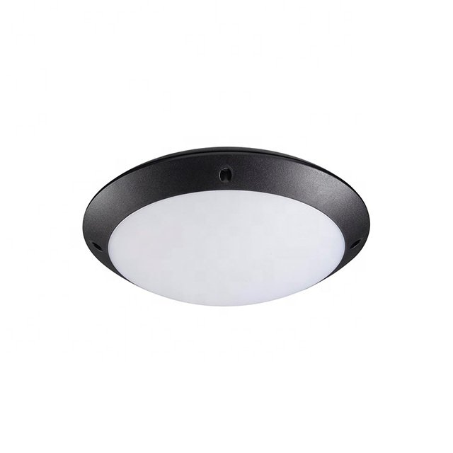 Modern Sufrace Mounted Dustproof Ip65 LED Bulkhead Light Emergency Sensor Round Ceiling Downlight Outdoor Light 20w