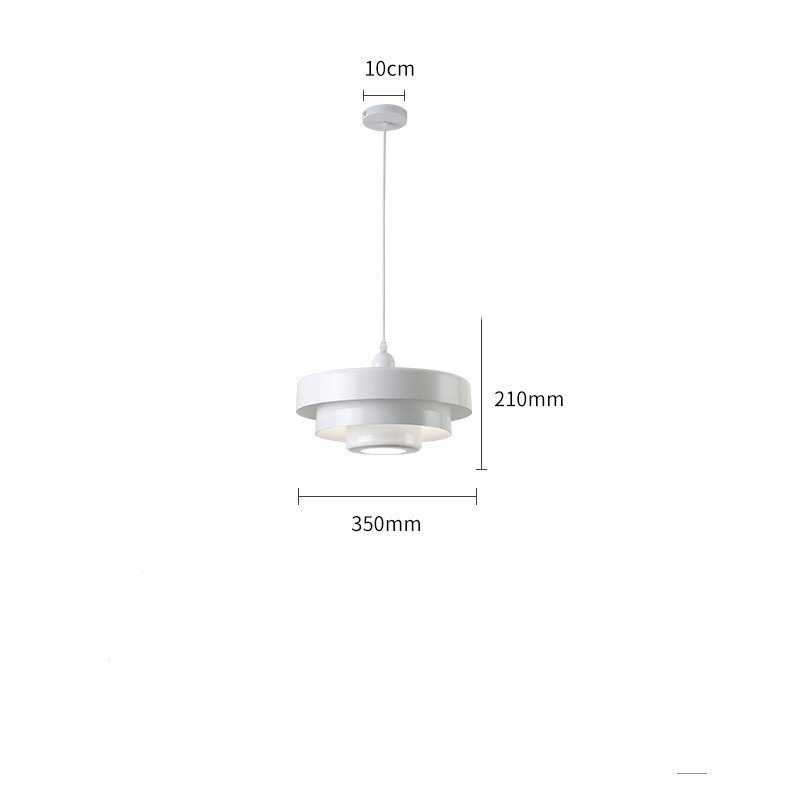 Indoor Modern Danish Style Metal Ceiling Light Hotel Living Room Restaurant Pendant Lights