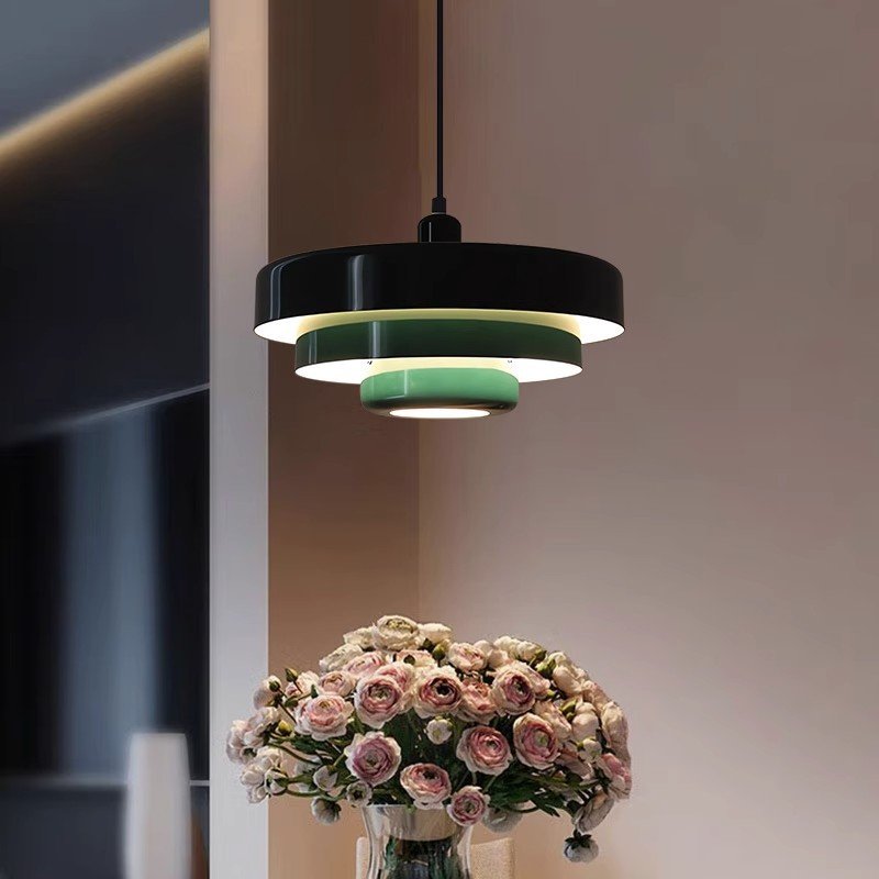 Indoor Modern Danish Style Metal Ceiling Light Hotel Living Room Restaurant Pendant Lights