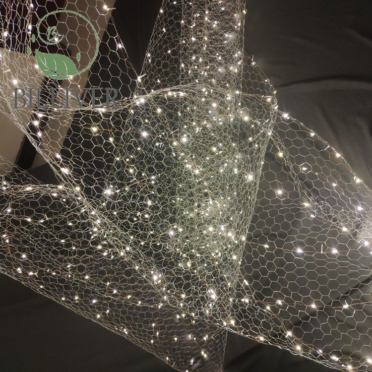 Sky net light for outdoor party celebrations string lights for wedding party hall decoration