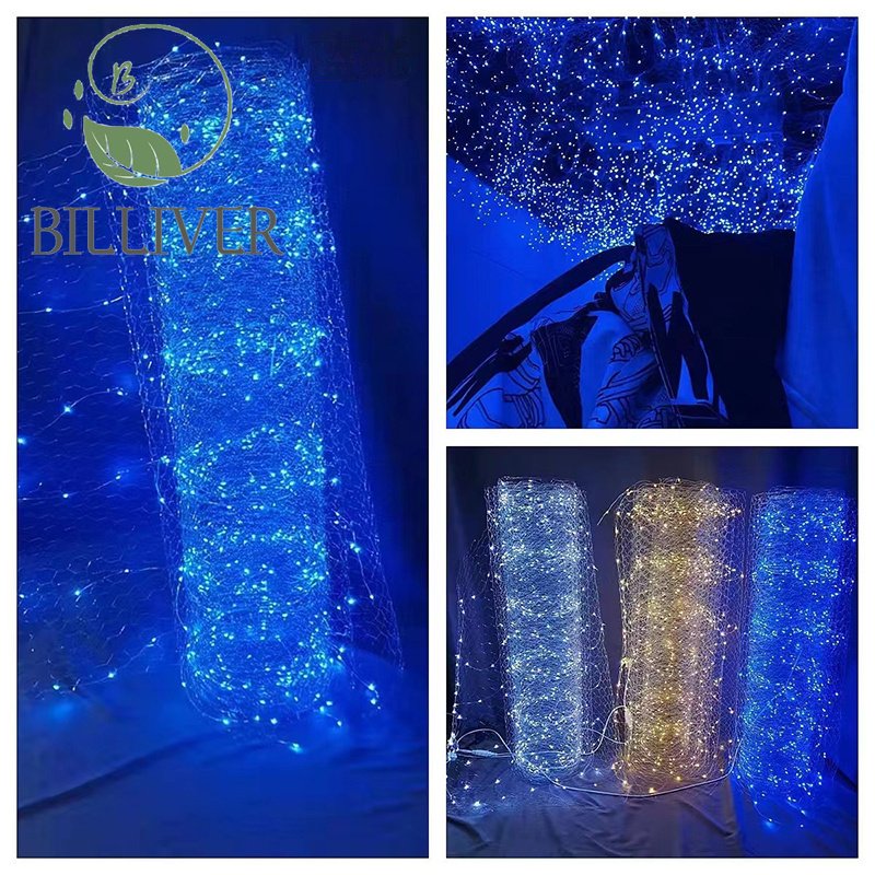 Sky net light for outdoor party celebrations string lights for wedding party hall decoration