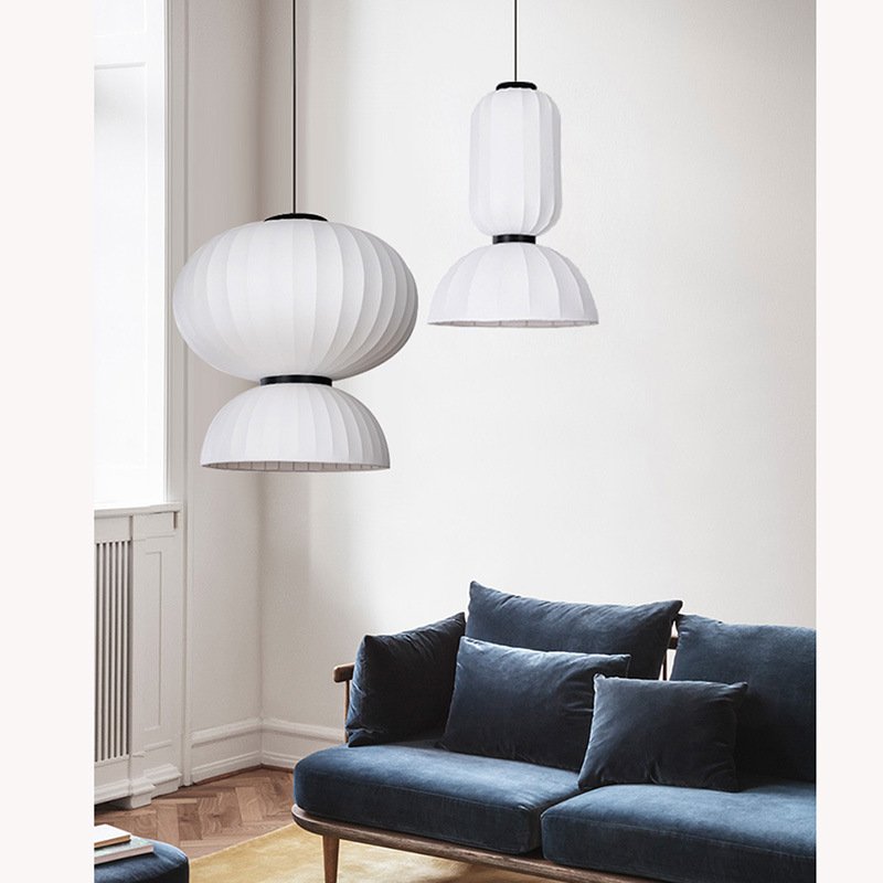 Home Nordic Modern Nordic Industrial Vintage Lamp Iron Art Kitchen living Room Pendant Lights International Chandelier