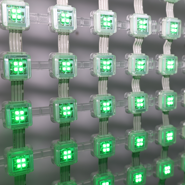 p31.25mm outdoor hanging curtain flexible soft led mesh curtain screen for ceiling decoration