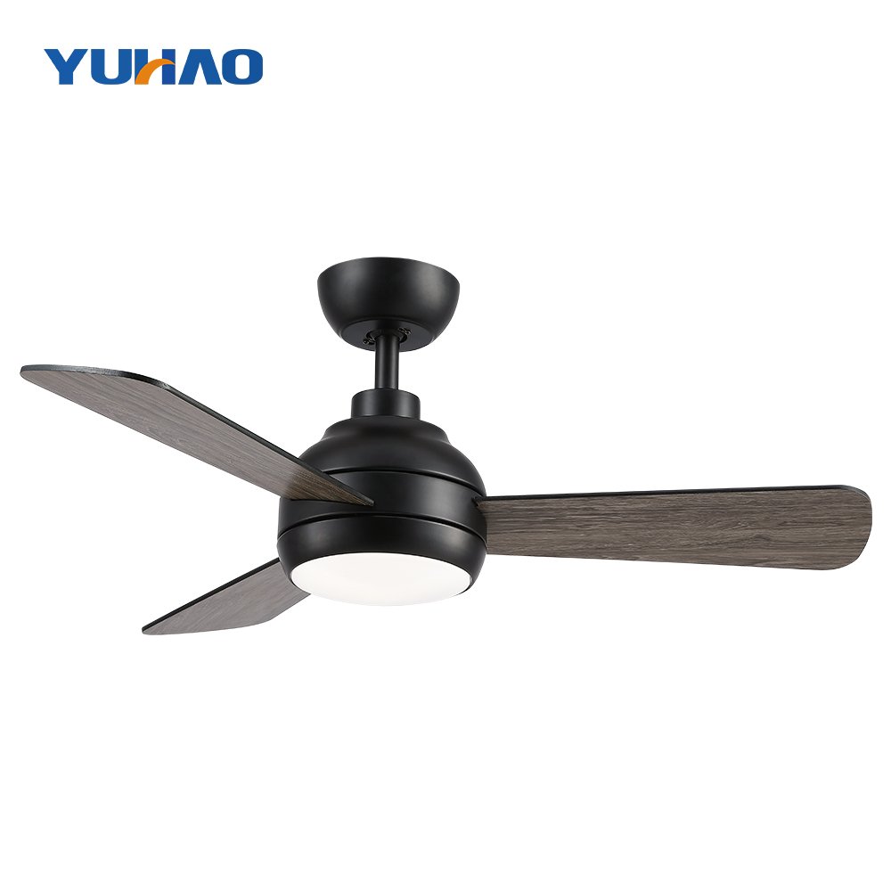 40 inch Newest Modern Design High Airflow for Small Space Remote Control Ceiling Fan with Light
