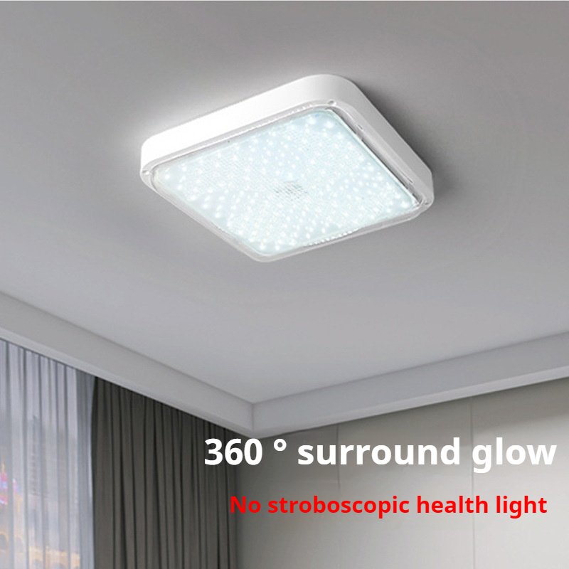 New Solar Energy saving Square Ceiling Light High Power Balcony and Courtyard Light for Home Use Solar Powered Lamp
