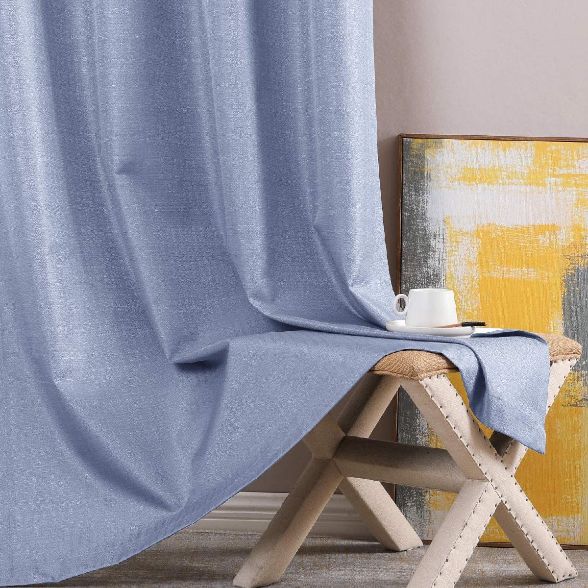 Hot Selling Good Quality American Style Printed Curtains / Wholesale Ready Made Curtains With All Custom Design Available
