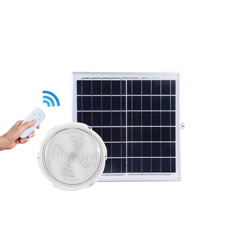 Modern Remote Control Corridor Sitting Room Indoor Lighting Abs 50w 100w Round Solar Led Ceiling Lamp