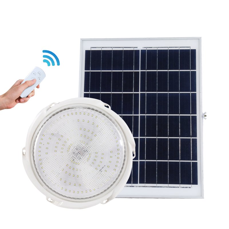 Modern Remote Control Corridor Sitting Room Indoor Lighting Abs 50w 100w Round Solar Led Ceiling Lamp
