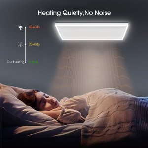 Latest Design China Electric Panel Infrared Heater Ce with LED light Carbon Crystal Wall Mounted Infrared Panel Heater