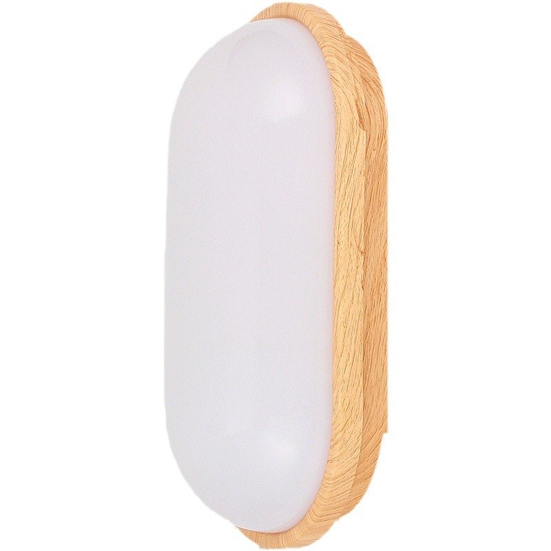 24w black oval Bulkhead led Moisture Proof Ceiling Lamp Waterproof Wall lights Bathroom Outside Garden